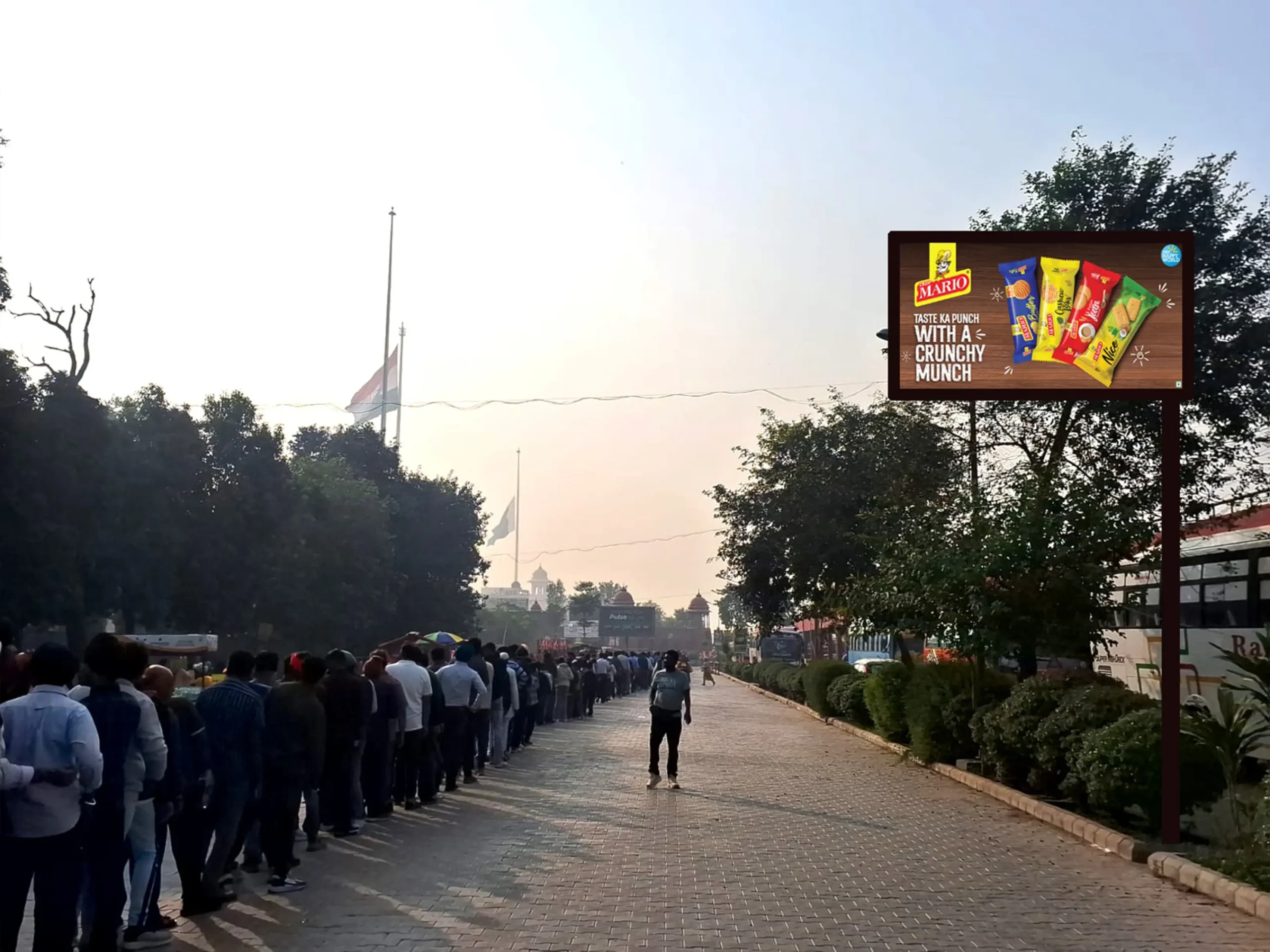 Attari Wagah Parking Complex Shopping Area